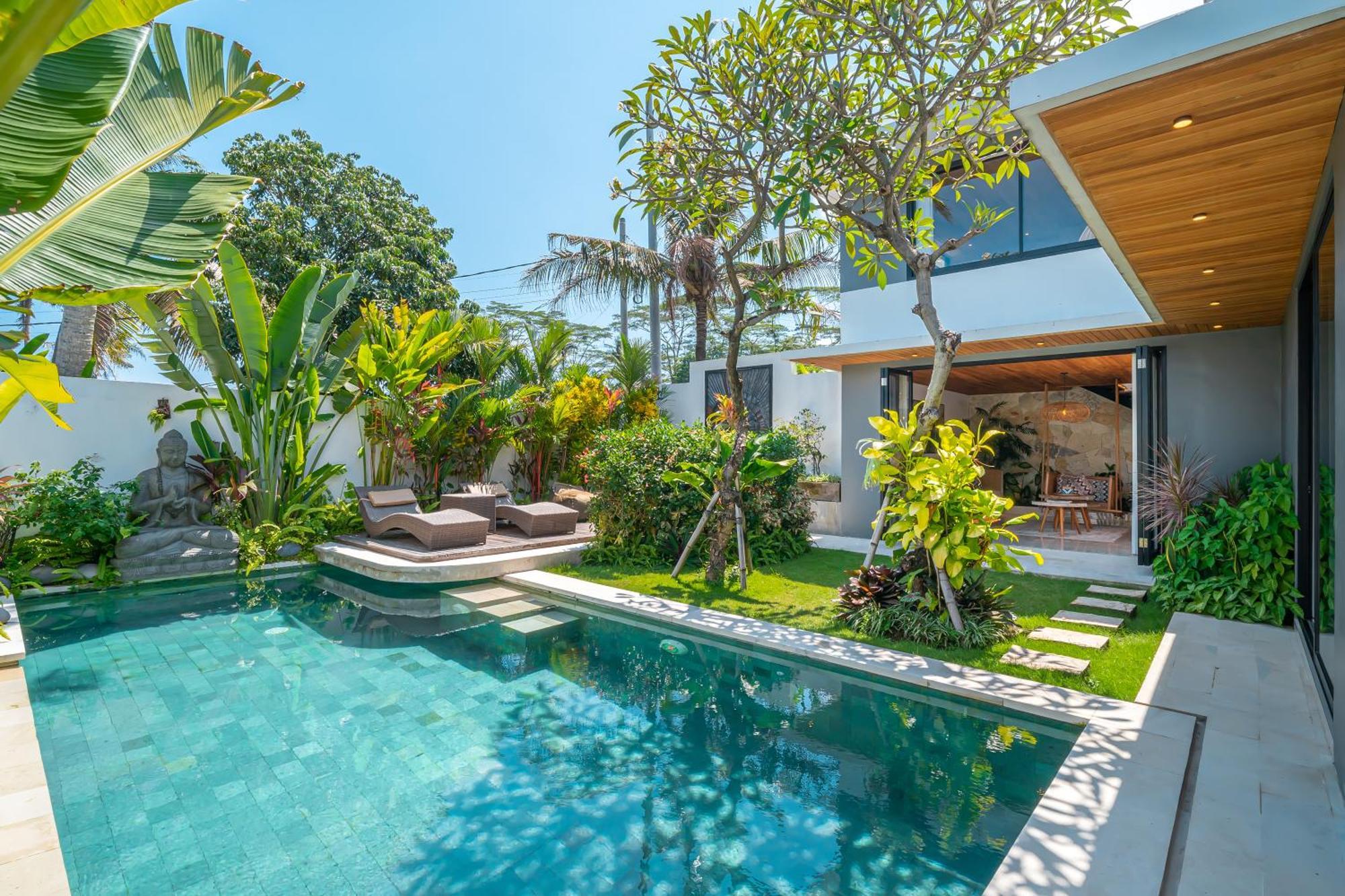 Villa Arunika - Stylish Tropical 2Br Villa Close To Nyanyi Beach! Табанан Екстер'єр фото