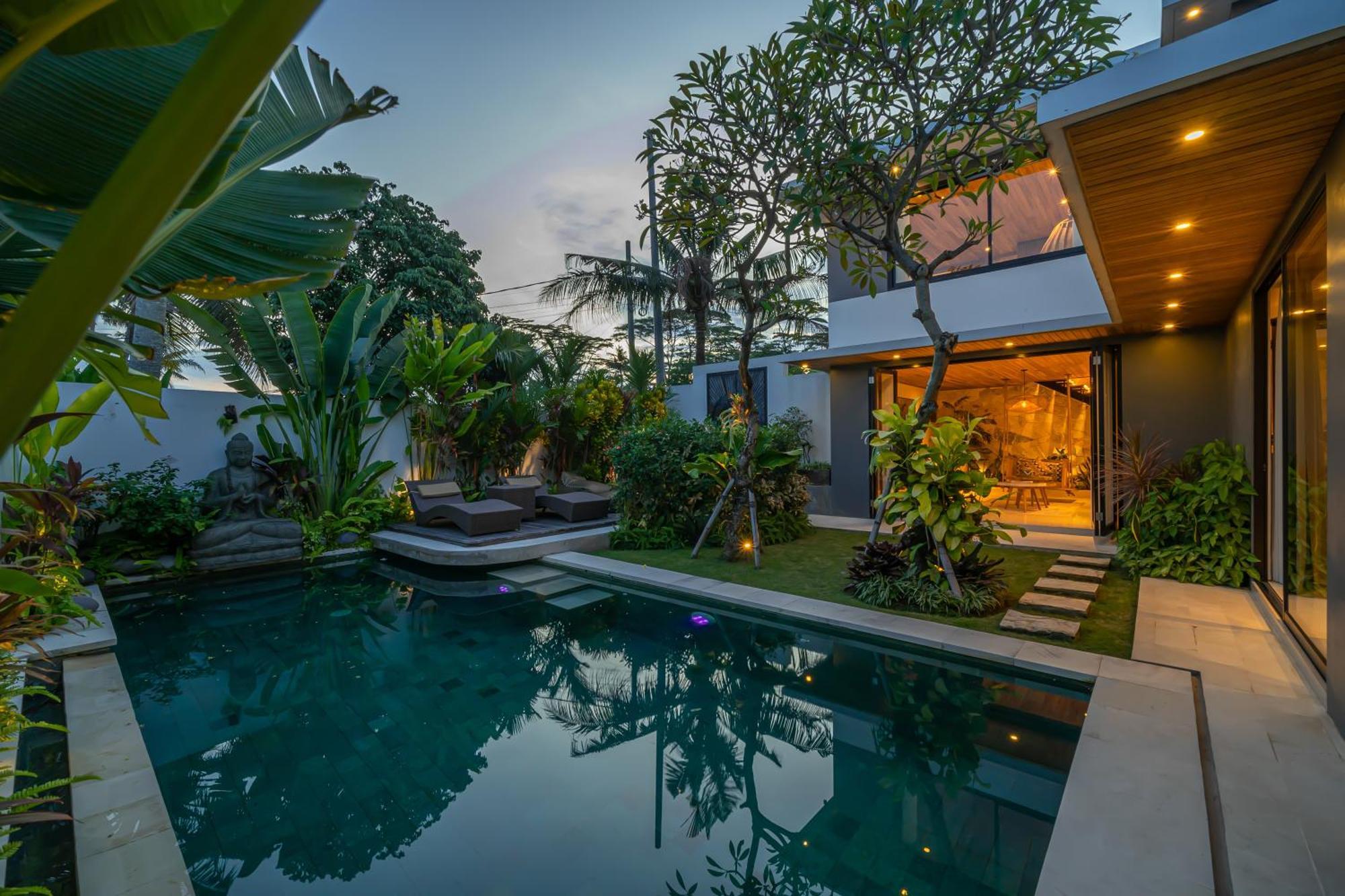 Villa Arunika - Stylish Tropical 2Br Villa Close To Nyanyi Beach! Табанан Екстер'єр фото