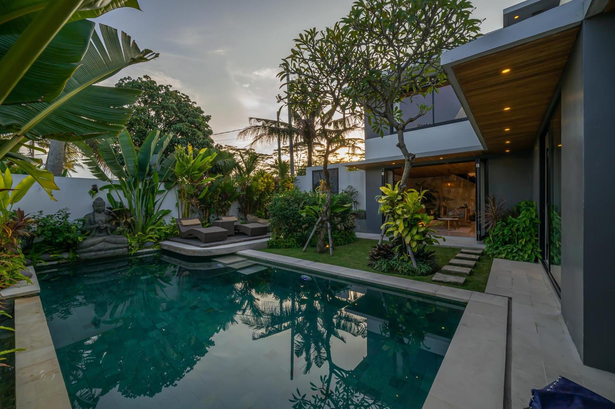 Villa Arunika - Stylish Tropical 2Br Villa Close To Nyanyi Beach! Табанан Екстер'єр фото