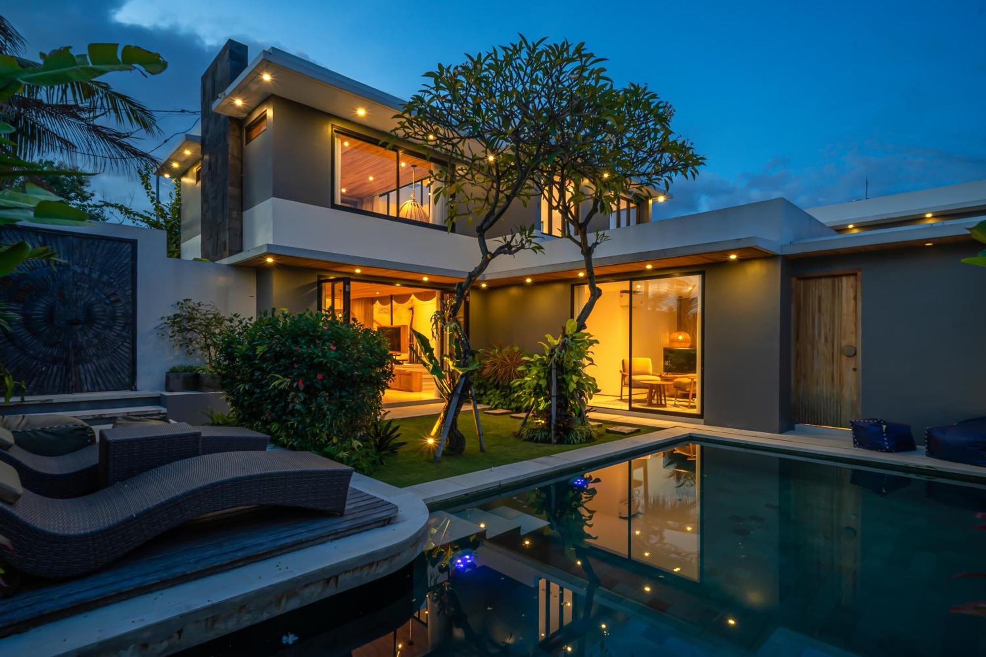 Villa Arunika - Stylish Tropical 2Br Villa Close To Nyanyi Beach! Табанан Екстер'єр фото